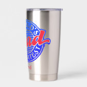 Werelds beste vader gepersonaliseerd geïsoleerde drinkbeker (Links)