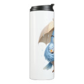 Werelds Beste Vader Mooie Vogel Thermosbeker (Gedraaid links)