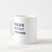 Werelds beste vader ooit koffiemok (Voorkant links)