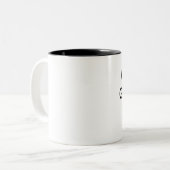 werelds beste vader tweekleurige koffiemok (Voorkant links)