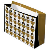 Werelds Beste Vaderdag Grote Cadeautas (Voorkant Gekanteld)