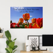 Werelds beste verpleegsters posters Verpleegsters (Thuiskantoor)