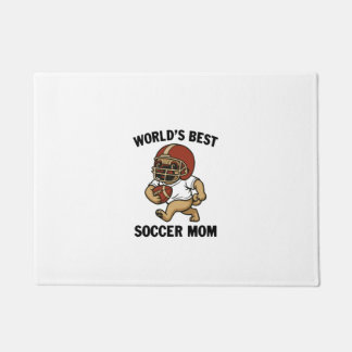 WERELDS BESTE VOETBALMAM - PUG SPELER DEURMAT