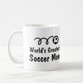 Werelds Beste Voetbalmoeder Koffiemok Cadeau (Links)