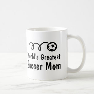 Werelds Beste Voetbalmoeder Koffiemok Cadeau