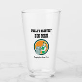 Werelds Beste Vuilnisman Houdt Onze Planeet Schoon Glas (Voorkant)