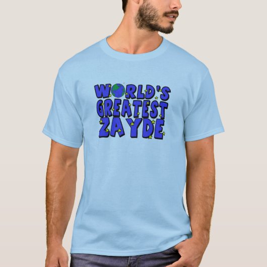 Werelds Beste Zayde T-shirt (Voorkant)