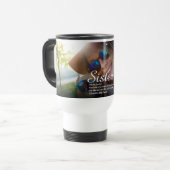 Werelds Beste Zus Ooit Definitie Script Foto Reisbeker (Voorkant links)