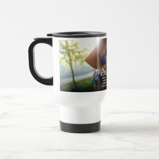 Werelds Beste Zus Ooit Definitie Script Foto Reisbeker (Links)