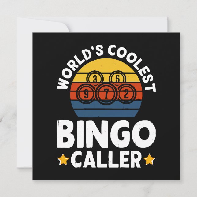 Werelds Coolste Bingo Oproeper (Voorkant)