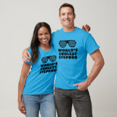 Werelds coolste stiefbroer grappig T-shirt voor br (Unisex)