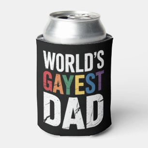 Werelds Gayste Papa LGBTQ Gay Pride-bondgenoot Reg Blikjeskoeler