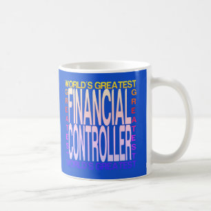 Werelds grootste financieel controleur koffiemok