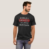 Werelds Grootste Jiu Jitsu Professor T-shirt (Voorkant volledig)