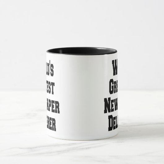 Werelds grootste krantenbezorger Mok (Midden)