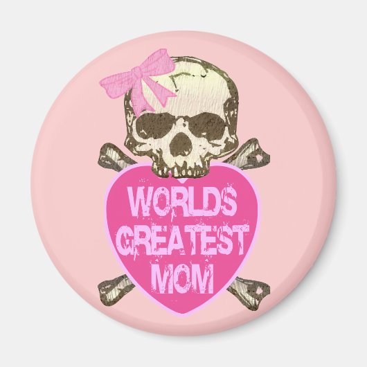Wereld's Grootste Mam Gothic Magneet (Voorkant)