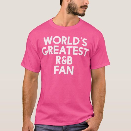 Werelds grootste RB-fan - Fan T-shirt (Voorkant)