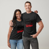 Wereld's grootste vader Ik bedoel vader Mannen ges T-shirt (Unisex)
