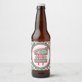 Werelds Grootste Verjaardagsfeest Marquee Bier Etiket (Voorkant)