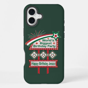 Werelds Grootste Verjaardagsfeestentoonstelling iPhone 16 Plus Hoesje