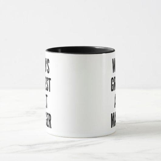 Werelds grootste vermogensbeheerder mok (Midden)