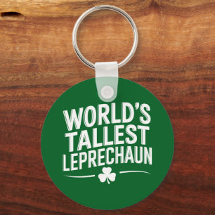 Werelds hoogste kabouter St. Patrick's Day Sleutelhanger