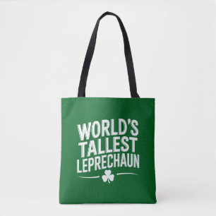 Werelds hoogste kabouter St. Patrick's Day Tote Bag