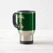 Werelds hoogste Leprechaun Grappige Ierse humor  Reisbeker (Voorkant links)