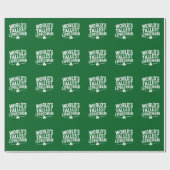 Werelds hoogste Leprechaun St. Patrick's Day Cadeaupapier (Vlak)