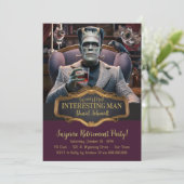 Werelds interessantste Man, verrassingspensioen Kaart (Staand voorkant)