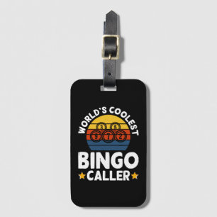 Werelds Koelste Bingo Caller Bagagelabel