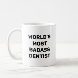 Werelds meest badass-tandarts koffiemok