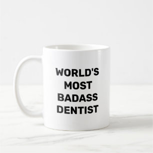 Werelds meest badass-tandarts koffiemok