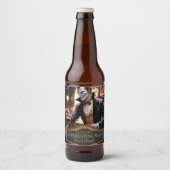 'Werelds meest interessante Man, gepersonaliseerd Bier Etiket (Voorkant)