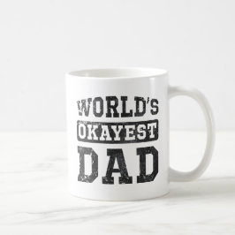 wereld's Okayest Dad Classic Mok