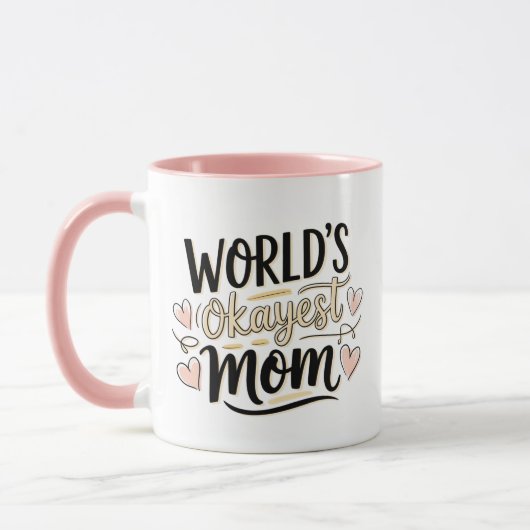 Werelds Okayste Moeder Mok (Links)