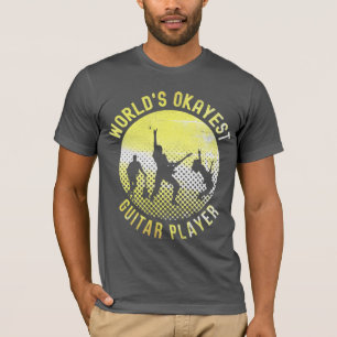 WERELDS OKÉ GITAARSPELER T-SHIRT