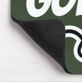 Werelds Oké golfspeler grappige muismat cadeau (Hoek)
