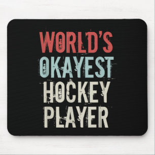 Werelds Oké Hockeyspeler Olympisch IJshockey Muismat