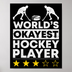 Werelds Oké Hockeyspeler Olympisch IJshockey Poster