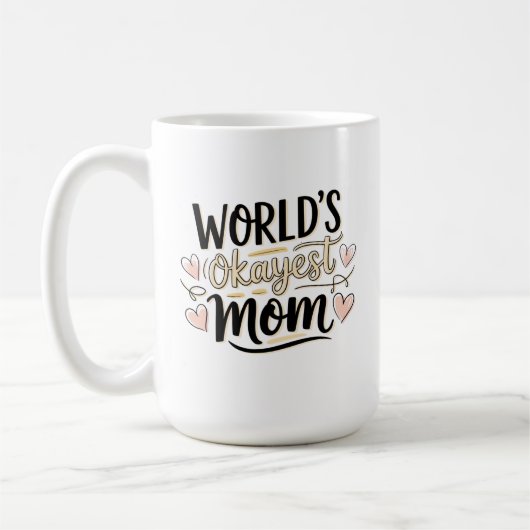 Werelds Oké Moeder Koffiemok (Links)
