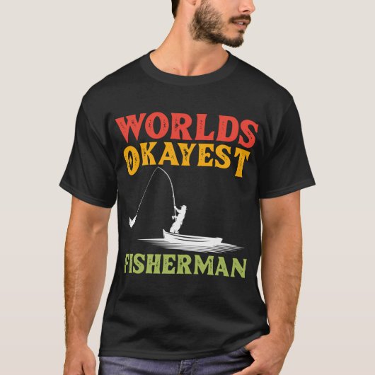 Werelds Oké Visser T-shirt (Voorkant)