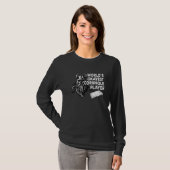 Werelds Okéste Cornhole Speler Cornhole T-shirt (Voorkant volledig)