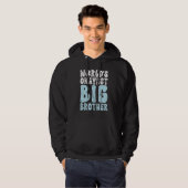 Werelds okéste grote broer hoodie (Voorkant volledig)
