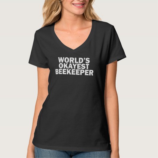 Werelds Okéste Imker T-shirt (Voorkant)