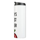 Werelds Okéste Leraar thermische reisbeker thermos Thermosbeker (Geroteerd rechts)