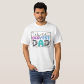 Werelds Okéste Papa T-shirt (Voorkant volledig)