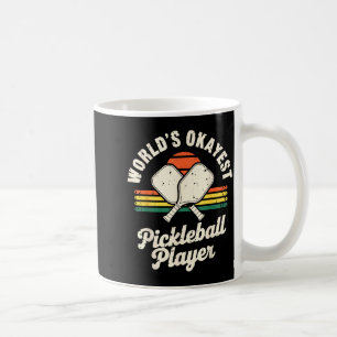 Werelds okéste pickleball-speler grappige pickle b koffiemok