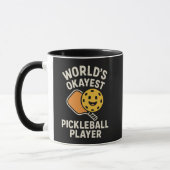 Werelds Okéste Pickleball Speler Mok (Links)