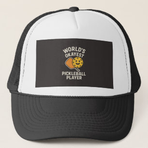 Werelds Okéste Pickleball Speler Trucker Pet